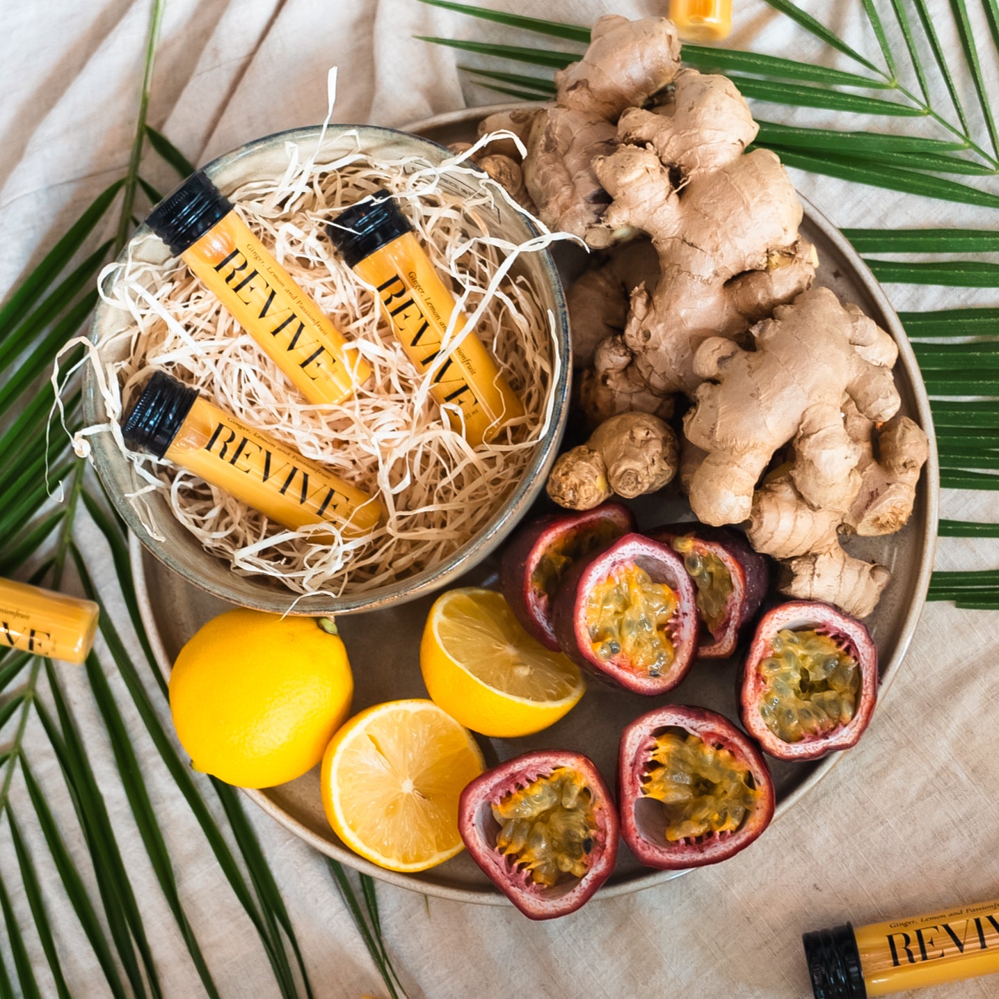 Gembershotjes - Citroen & Passievrucht