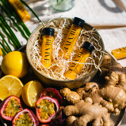 Gembershotjes - Citroen & Passievrucht